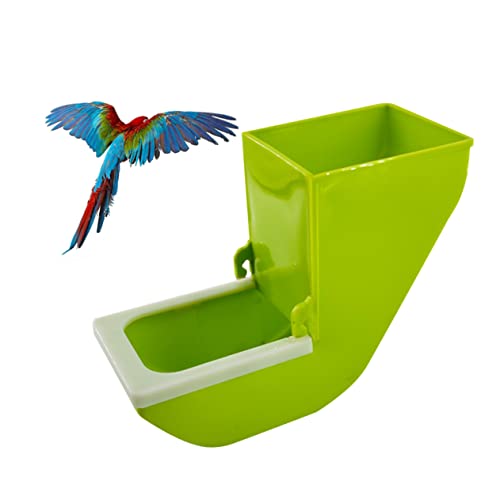 BELLIFFY Papagei Feeder Zubehör Material Vogel Fütterung Box Einfach Entfernung Lebensmittel Behälter für Vögel von BELLIFFY