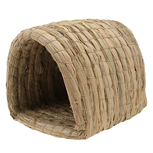 BELLIFFY 1stk Hamster-Gras-Nest-Tunnel Einstreu Für Meerschweinchen Hamster-ruhehütte Mini-Spielzeug Grasversteck Guinea Schlafhütte Für Hamster Hasenspielzeug Für Kaninchen Stroh von BELLIFFY