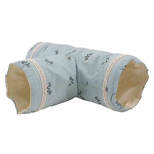 BELLIFFY 1stk Hamster Kalt Tunnel Hamster-Tunnel-erkundungsspielzeug Spieltunnel Für Kleine Haustiere Hamster-krabbeltunnel-Spielzeug Spielzeug Für Meerschweinchen Blue Polyester von BELLIFFY