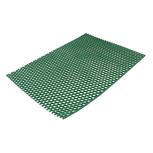 BELLIFFY 1stk Hundebox Pad Käfigmatte Fußpolster Boden Der Hundebox Unterlage Für Haustierkäfige Haustierkäfigmatte Käfignetz Isoliermatte Für Haustierkäfige Hasenkäfige PVC-Material Green von BELLIFFY