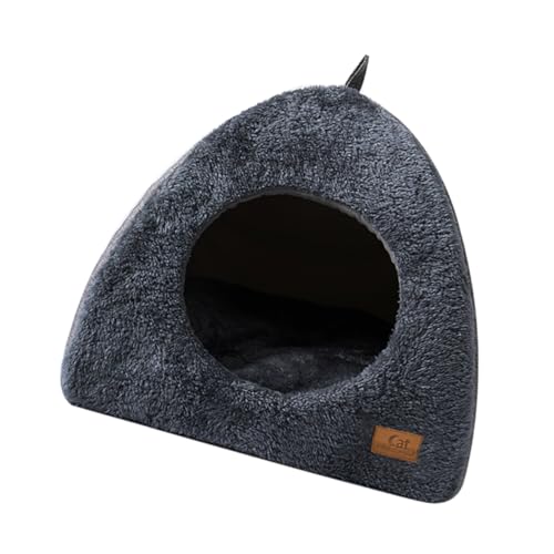 BELLIFFY 1stk Katzennest Haustierbetthaus Haustierliege Katzenbettsack Zum Verstecken Von Haustieren Katzenhaus Privates Versteck Für Haustiere Hundebett Warm Halten Tuch Kätzchenbett von BELLIFFY