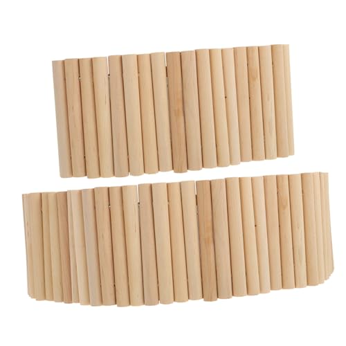 BELLIFFY Hamster Klettern Spielzeug Set 2 Stück Holz Leiter Labyrinth Spielzeug für Haustiere Langeweile Relief Übung Vorteile von BELLIFFY