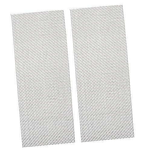 BELLIFFY Edelstahl Aquarium Mesh Moos Net Pad für Fisch Tank 20x30cm 2 Stücke Pack von BELLIFFY