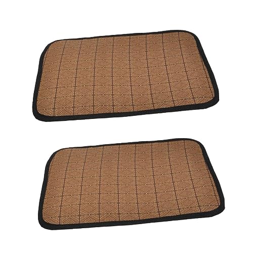 BELLIFFY 2st Coole Haustiermatte Kühlkissen Für Hunde Kühlendes Hundebett Waschbare PIPI-Pads Kühlmatte Für Katzen Haustiere Zubehör Kühlende Haustiermatte Wärmeableitungspad Coffee von BELLIFFY