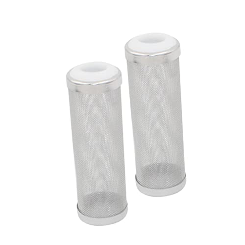 BELLIFFY 2st Filterabdeckung Filtereinlassabdeckung Fisch Tank Sieb Aquariumzubehör Filter Für Fischbecken Kleiner Aquariumfilter Filtermaschen-einlassgehäuse Aquarium-kanisterfilter Weiß von BELLIFFY