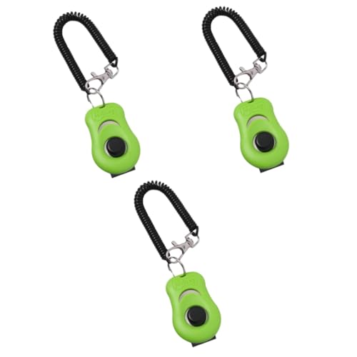 BELLIFFY 3 STK Clickertraining Für Hund Verhaltenshilfen Für Das Hundetraining Hundebedarf Clicker-Set Für Das Welpentraining Clicker Für Hundetraining Welpenklicker Welpen Essentials von BELLIFFY