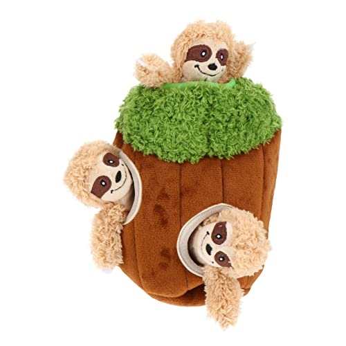 BELLIFFY 4 Stück Haustier Spielzeug Hundespielzeugstrumpf Beißspielzeug für Hunde Welpe Interactive Dog Toys interaktives Spielzeug Hund Plüschtier Spielzeug Haustier Hund Spielzeug Coffee von BELLIFFY