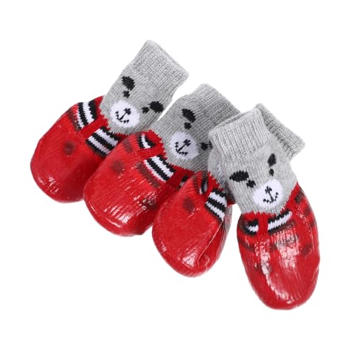 BELLIFFY Atmungsaktive Hundeschuhe Katzensocken Pfotenschutz Für Haustiere – Hundeschuhe Für Ältere Hunde Welpenschuhe Traktionspads von BELLIFFY