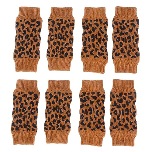 BELLIFFY 8 STK Haustier-beinschutzsocke Hundeschutz Umhüllt Socken Kleine Hundesocke Stock Show Hundesocken Beinsocken Aus Baumwolle Für Hunde Beinwärmer Für Hunde Stock-showhund Sox von BELLIFFY