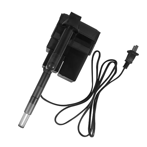 BELLIFFY Hängender Aquariumfilter Mit Sauerstoffpumpe Wandmontierter Wasserfallfilter Für Fischbecken 2W 300L/H Effektive Filtration Für üß Und Salzwasser Aquarien von BELLIFFY