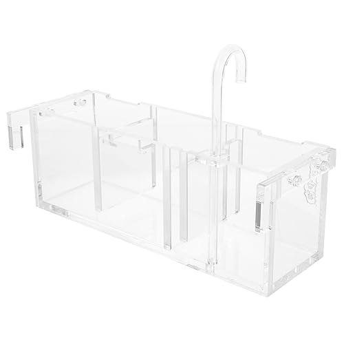 BELLIFFY Fischtankfilter Aquarium-Reinigungssystem Einfach zu bedienende Acryl-Aquariumbox von BELLIFFY