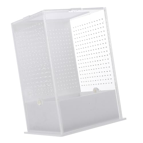 BELLIFFY Box Tier Frosch Terrarium Transparent Reptil Tank Insekten Terrarium Schlange Käfig Haushalt Reptil Käfig Reptil Zucht Fall Reptil Spinne Terrarium Reptil Haustier Tank Acryl von BELLIFFY