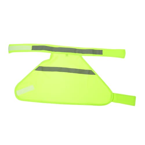 BELLIFFY Fluoreszierende Hundeweste Hundeweste Sicherheit Haustier Hundekleidung Dekorative Haustierweste Reflektierende Haustierweste Outdoor Hundeweste Reflektierende von BELLIFFY