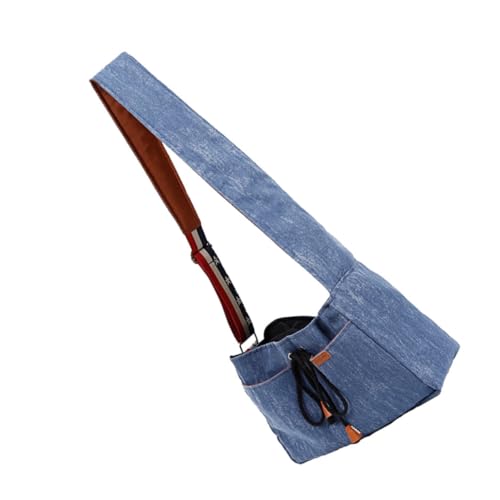 BELLIFFY Freisprecheinrichtung für Haustiere Tragetasche für Haustiere Ersatztasche Haustiertasche Umhängetasche für Haustiere Outdoor-Reisetasche Outdoor-Haustiertasche Blue von BELLIFFY