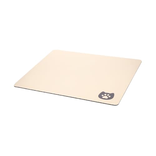 BELLIFFY Futtermatte für Haustiere Absorbent mat aufsaugende Matte Katzen unterlage Tragbare Haustiermatte cat mat Dog Pads Tierfuttermatte groß Futtermatte für Hundenäpfe Diatomeenschlamm von BELLIFFY