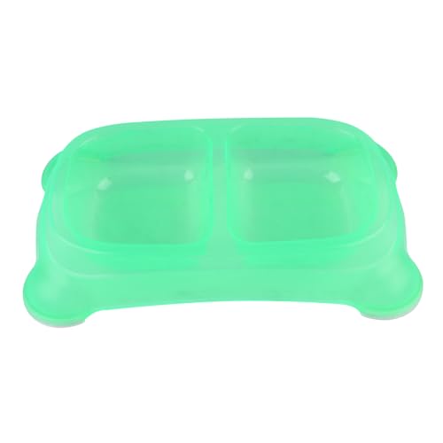 BELLIFFY Futternapf Für Katzen Hundenapf Für Kleine Hunde Wasserspender Für Katzen Hundefutter Katzenfutterautomat Mit Schalen Wassernapf Für Welpen Katzennapf Pp Light Green von BELLIFFY