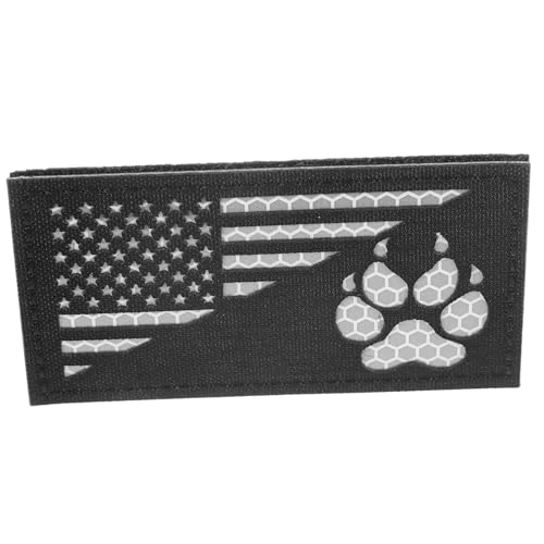 BELLIFFY Geschirr-Patch hundegurt hundelaufband Dog Accessories Hunde assecoires Hunde zubehör Dekoration Taktische Weste Patches für Hundehalsbänder Patches für Welpengeschirr Nylon von BELLIFFY