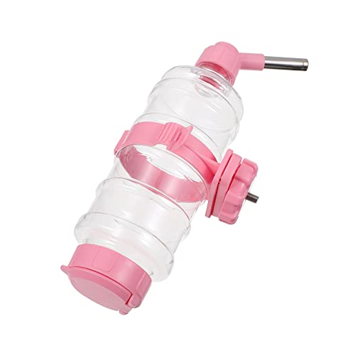 BELLIFFY Hängender Wasserspender Für Haustiere Automatische änke Für Kaninchen Und Chinchillas 473ml Auslaufsicherer Futterspender Platzsparendes Design Ideal Für Kleine Tiere von BELLIFFY