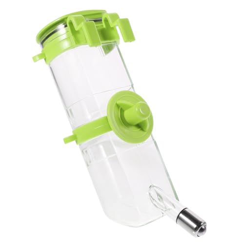 BELLIFFY Hängender Wasserspender Für Hunde Und Katzen Auslaufsicher 500ml Ideal Für Käfige Und Unterwegs Praktischer Haustier Wasserbehälter Pet Water Feeder von BELLIFFY