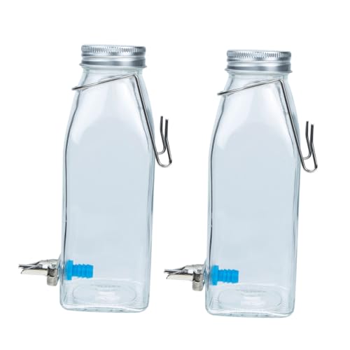 BELLIFFY Hängender Wasserspender Für Kleine Haustiere 350ml Trinkflasche Für Kaninchen Und Nager Geräuschloses Design Für Käfige Praktischer Wassernapf Für Haustiere von BELLIFFY