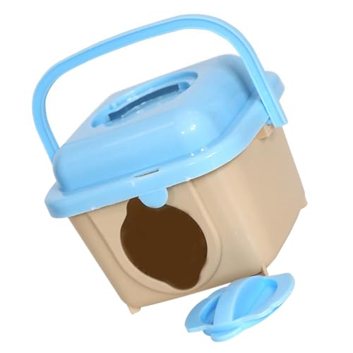 BELLIFFY Hamsterkäfig Hamster käfig Hamster cage Hamster travel Carrier Hamster-Reisekäfig Reise Hamster trage Tierträger kleine Haustierkäfige Tragebehältnisse für kleine Haustiere Plastik von BELLIFFY