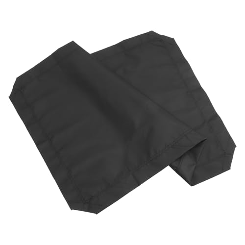 BELLIFFY Haustier Bett Mesh Zwinger Erhöhtes Welpenbett XLarge Erhöhte Katzenbettdecke Schlafbett Für Welpen Haustier Matratze Atmungsaktive Hängematte Für Haustiere Oxford-Stoff Black von BELLIFFY