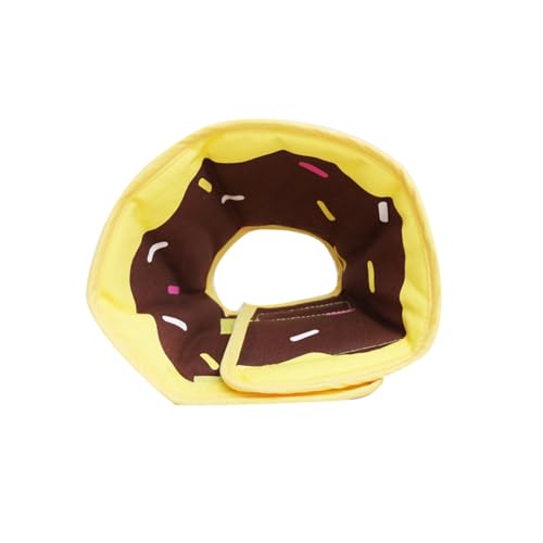 BELLIFFY Hundehalsband Mit Obstmuster Kratzschutz Welpenchirurgie Halskreis Hundehals Donut-Halsband von BELLIFFY