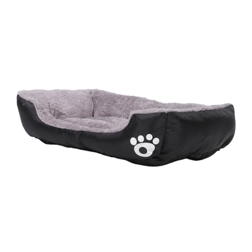 BELLIFFY Haustierbett Für Und Mittelgroße Hunde Und Katzen Waschbar Rechteckiges Hundebett Bequemes Kissen Moderne Matte Couch von BELLIFFY