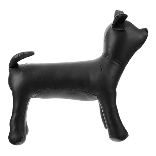 BELLIFFY Haustiermodell Haustier-Display Welpenschaufensterpuppen Haustierkostüm-Ausstellungsmodell Bullterrier Bulldog Schaufensterpuppe für Hundekleidung Haustier-Skulptur Black von BELLIFFY