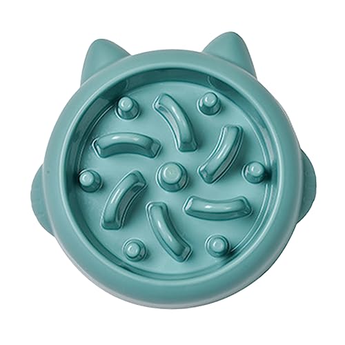 BELLIFFY Hund Reis schüssel Welpenspielzeug Haustier Spielzeug Langsam fressender Hundenapf plastikschälchen pet Bowl Slow Feeder Hundenäpfe für große Rassen Hundenäpfe Slow Feeder Green von BELLIFFY