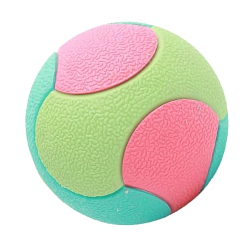 BELLIFFY Hundespielzeugball Aktiver Rollender Ballhund Kauspielzeug Für Hunde Quietschbälle Für Hunde Groß Ball Für Hunde Spielzeug Für Aggressive Kauer Kleiner Hundeball Welpenbälle Gummi von BELLIFFY