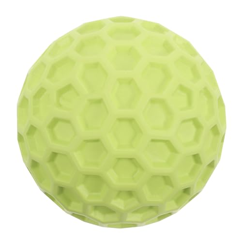 BELLIFFY Hundespielzeugball Apportierspielzeug Für Hunde Hundespielzeug Für Aggressive Kauer Welpenbälle Kicherball Für Hunde Tennisbälle Für Hunde Leckerli-Ball Für Hunde Gummi Light Green von BELLIFFY