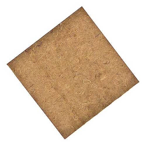 BELLIFFY Jute Teppich Für Schildkröten Und Echsen Naturfaser Matte Für Terrarium Kompostierungsbox Und Als Tierunterlage Ideal Als Wurmfarm Kissen Und Für Die Tierhaltung von BELLIFFY