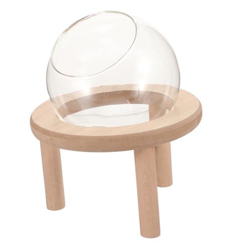 BELLIFFY Kasten Sandbadbehälter Für Hamster Hamster-badewanne Zartes Hamsterbad Hamsterbadewanne Hamster Badesand Haushalt Hamster Badezimmer Hamster Toilette Hamsterwaschraum Klein Glas von BELLIFFY