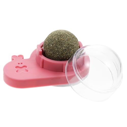 BELLIFFY Katze Mu Tian Polygonum Ball Katzenspielzeug für Wohnungskatzen Katzenminze Wand Katzenhaar entfernen Katzen Haar entfernen Katze behandelt Kauspielzeug für Kätzchen Autospielzeug von BELLIFFY