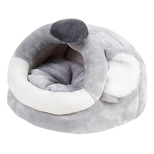 BELLIFFY Kleines Haustier Nest Cartoon Bett Käfig Igel Winter Nest Hamster von BELLIFFY