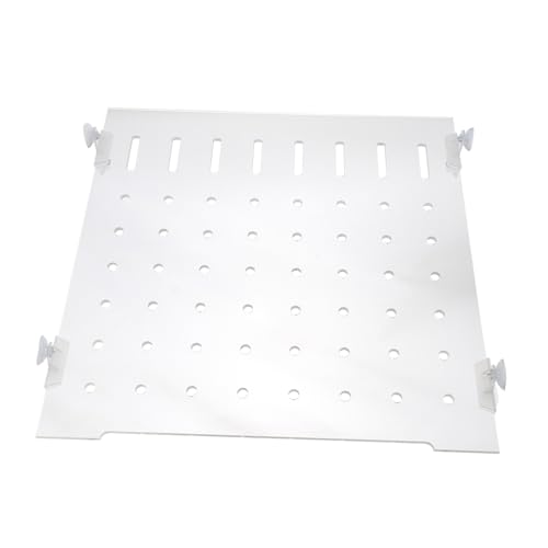 BELLIFFY Isolationstafel Für Aquarien 3mm Inkl 4 Fixierungsclips Kreative Trennwand Für Fischzucht Und Aquarien Tank Zubehör von BELLIFFY