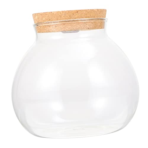 BELLIFFY Weiß Licht Glas Landschaft Flasche Fisch Tank Microlandscape Home Decor von BELLIFFY