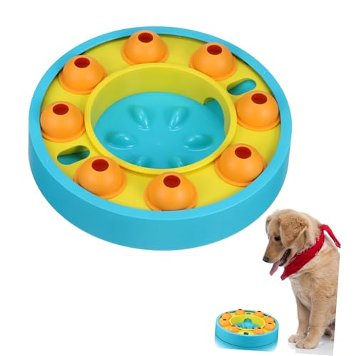 BELLIFFY Lernspielzeug Zum Auslaufen Von Lebensmitteln Spielzeuge Puzzlematte Welpen-Feeder-Spiele Interaktives Hundespielzeug Leckerli Abgebendes Hundespielzeug Hundefutter Plastik von BELLIFFY