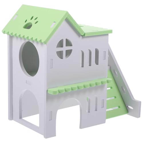 BELLIFFY Meerschweinchen-Labyrinth Entzückender Hamster Eichhörnchen-ananasbett Kleintierversteck Hamsterhaus Für Den Haushalt Erkundungsspielzeug Schlosschinchillahaus Rattenvorräte PVC von BELLIFFY