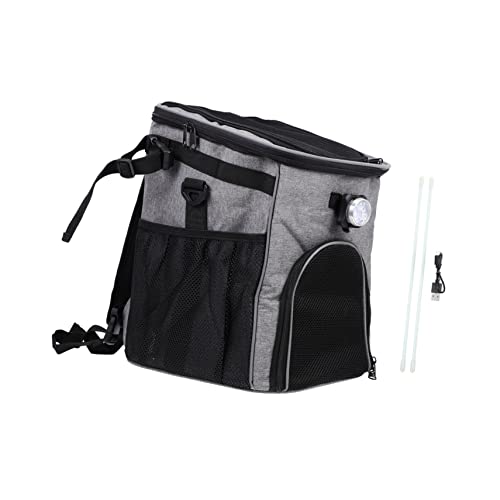 BELLIFFY Hund Transporttasche Faltbare Haustier Fahrradtrage Tasche Für Hunde Pet Bike Bag Praktischer Pet Holder Für Outdoor Aktivitäten Und Radtouren Bequem Und Tragbar Hundetragetasche von BELLIFFY