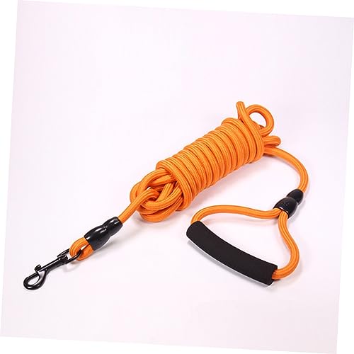 BELLIFFY Hunde Trainingsleine Für Mittlere Hunde Praktische Zugleine 10mm x Orange Robuste Und Langlebige Hundeleine Für Und Aktivitäten Haustierbedarf Für Hunde von BELLIFFY