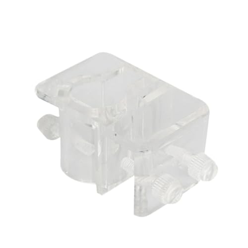 BELLIFFY Aquarium Wasserrohr Klemmhalter Acryl Isolation Clip Aquarium Feste Klemme für Haustier Fisch Liebhaber von BELLIFFY