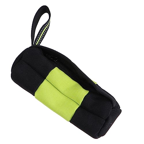 BELLIFFY Snackpaket für Haustiere hundefutterbeutel Reisen Hunde-Leckerli-Träger leckerli Tasche Hunde hundeleckerli Tasche Snackbeutel für Haustiere Leckerlibeutel für Hunde Nylon Green von BELLIFFY