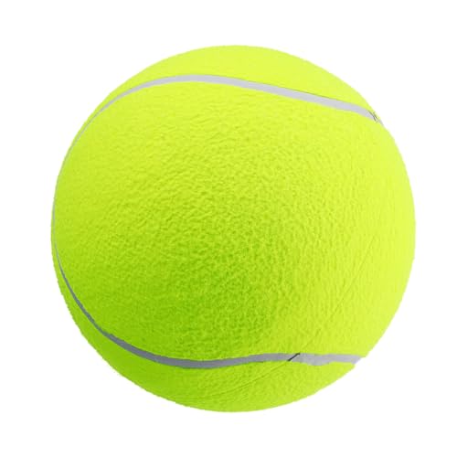 BELLIFFY Tennisball Für Haustiere Backenzahnspielzeug Für Hunde Hundespielzeug Aufblasbare Bälle Für Haustiere Kauspielzeug Lustiger Riesiger Tennisball Tennisballdekorationen Gummi von BELLIFFY