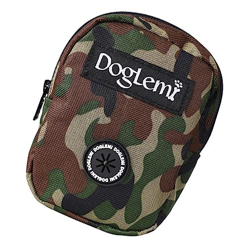 BELLIFFY Trainings Tasche Hundespaziergang-Leckerli-Tasche Futterbeutel für das Hundetraining Hunde Training Hunde erziehung Trainingsbeutel für Welpen Hundetrainingstasche Plane Green von BELLIFFY