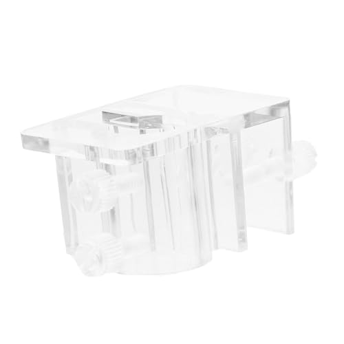 BELLIFFY Wasserrohrschelle Für Aquarien Wasseraufhänger Befestigung Von Aquarienschläuchen Aquariumhalterung Aquarienhalter Werkzeughalter Für Aquarien Aquarium-Clips Transparent Acryl von BELLIFFY