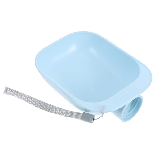 BELLIFFY Wasserspender Für Haustiere Hundenäpfe Hundefutter Hundenäpfe Hundenapf Outdoor-wassernapf Für Hunde Katzenwasserschale Wassernapf Für Katzen Katzentränke Katzenfutter Abs Sky-Blue von BELLIFFY