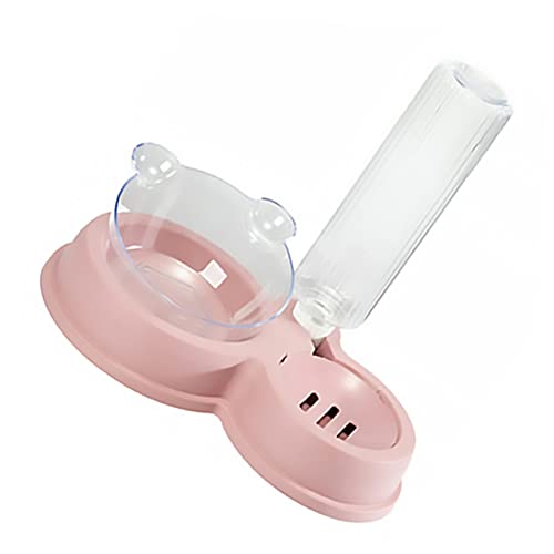 Trinkwasser Futternapf Wasserflasche für Welpen Futternapf für Haustiere pet Water Bowl Automatischer Wasserspender für Haustiere Doppelfutterautomat für Haustiere Heimtierbedarf BELLIFFY von BELLIFFY