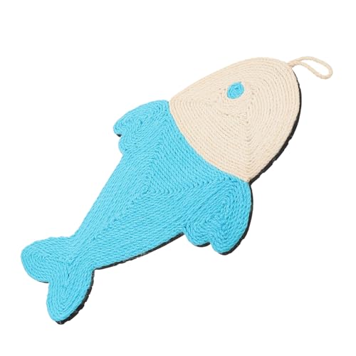 Whale Cat Kratzmatte Katzenkrallen-schleifpad Kätzchenkratzer Katzen-kratzunterlage Indoor-katzenunterlage Katzenbedarf Kätzchen Spielzeug Kratzbäume Für Katzen Katzenrad Sisalseil BELLIFFY von BELLIFFY